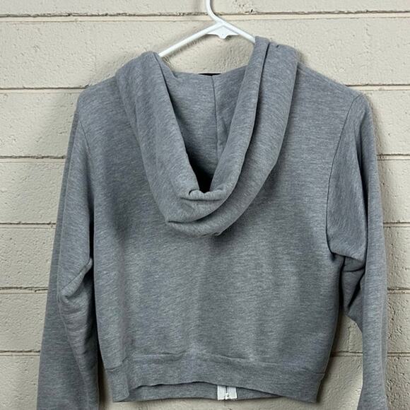 Wildfox Gray Floral Zip Up Hoodie size XS - Picture 8 of 8